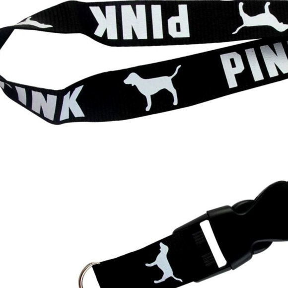 VICTORIA'S SECRET LOVE PINK - ORIGINAL LANYARD KEYCHAIN - Picture 3 of 4